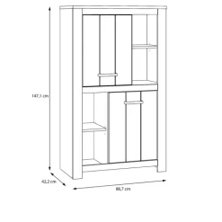 Buffet haut Elara