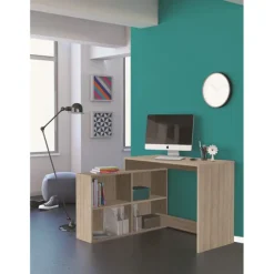 Bureau d'angle Corner Chêne Shannon
