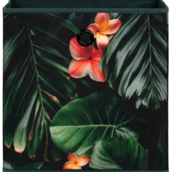 Caisson en tissu Jungle fleur 004228