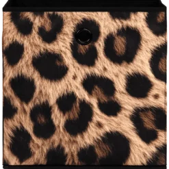 Caisson en tissu Leopard/Tigre 004227