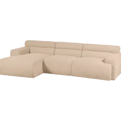 Canapé avec chaise longue à gauche Emy
