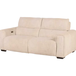Canapé 2,5 cm Lucie beige 2 relax éléctriques