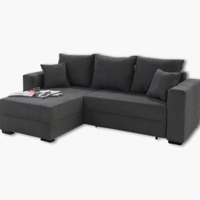 Canapé convertible Elmau gris anthracite