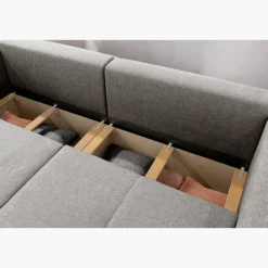 Canapé convertible Gris