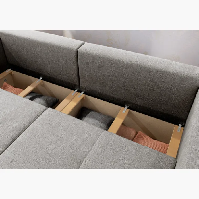 Canapé convertible Gris