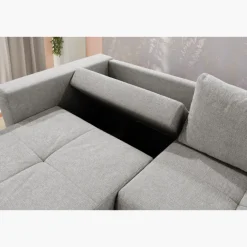 Canapé convertible Gris