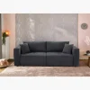 Canapé convertible gris anthracite