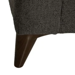 Canapé convertible gris Lamina Sofa tissu gris