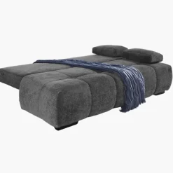 Canapé convertible Reno gris foncé ( 410 / 09 )