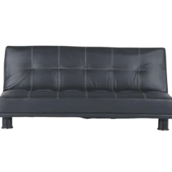 Canapé convertible Riva noir