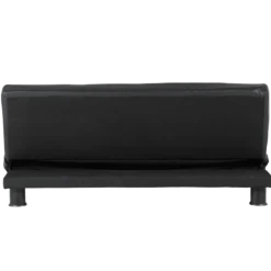 Canapé convertible Riva noir