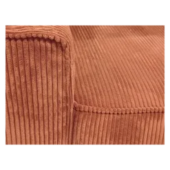 Canapé convertible Ron ocre orangé