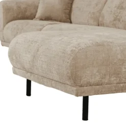 Canapé d'angle droit Balena beige