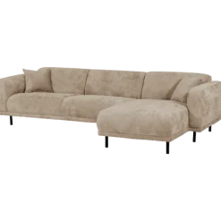 Canapé d'angle droit Balena beige