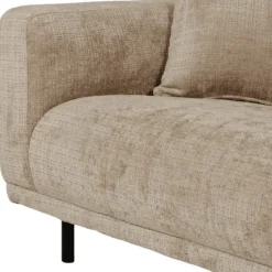 Canapé d'angle droit Balena beige