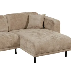 Canapé d'angle droit Balena beige