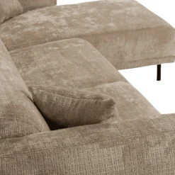 Canapé d'angle droit Balena beige
