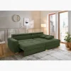 Canapé d'angle Slider Cotelé vert