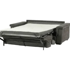 Canapé lit Colosseo 120 cm tissu merlin anthracite