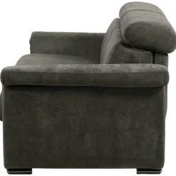 Canapé lit Colosseo 120 cm tissu merlin anthracite