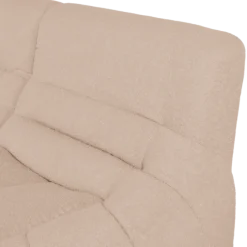 Canapé 3 places en tissu bouclé beige LOUA 2225