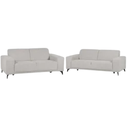 Canapé 2,5 places Mats gris