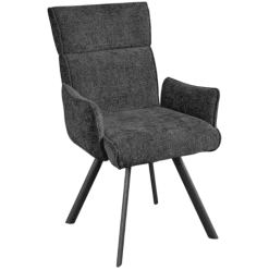 Chaise Ambre gris anthracite
