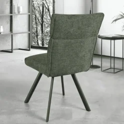 Chaise Ambre vert bouteille