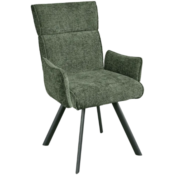 Chaise Ambre vert bouteille