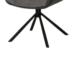 Chaise avec accoudoirs Longford anthracite