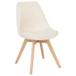 Chaise Baya - bouclette blanche - 202269
