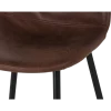 Chaise Carina vintage brown
