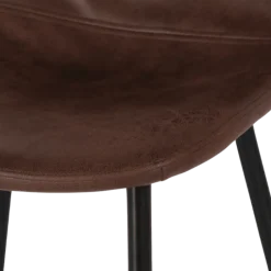 Chaise Carina vintage brown