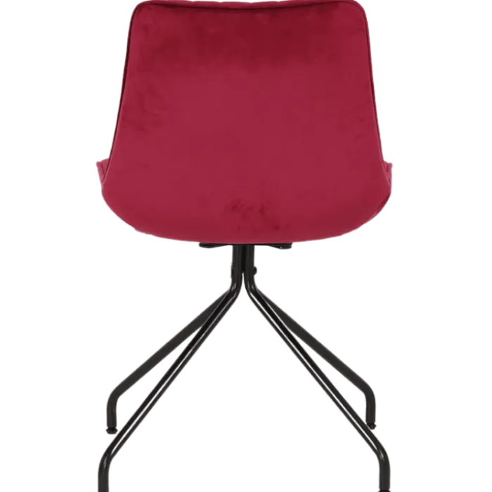 Chaise Cecile rose foncé