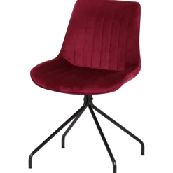 Chaise Cecile rose foncé