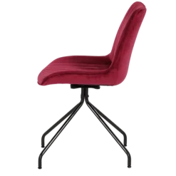Chaise Cecile rose foncé