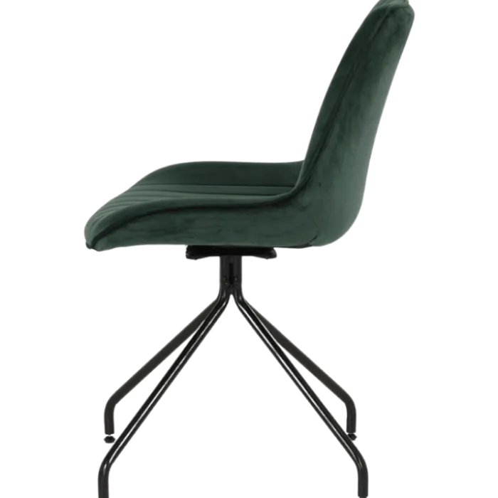 Chaise Cecile vert foncé