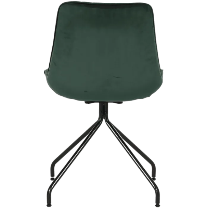 Chaise Cecile vert foncé