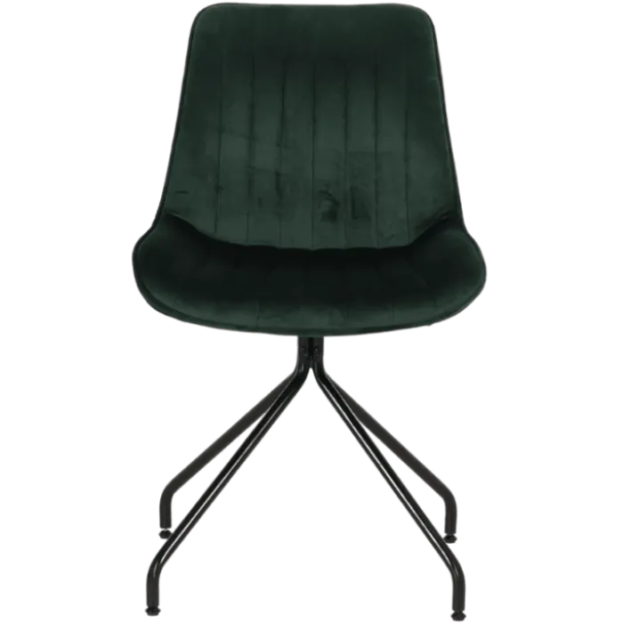 Chaise Cecile vert foncé