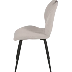 Chaise Darcy gris clair