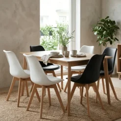 Chaise DC-355 noir