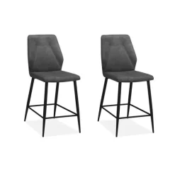 Chaise de bar Chase 3780000001 - Luxor anthracite