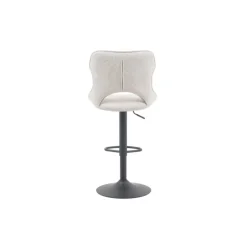 Chaise de bar Mori tissu Beige