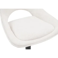Chaise de bar Mori tissu Beige