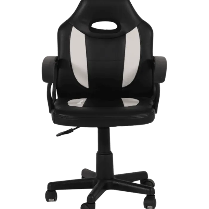 Chaise de burea Lana noir/blanc