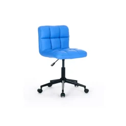 Chaise de bureau Comfort bleu