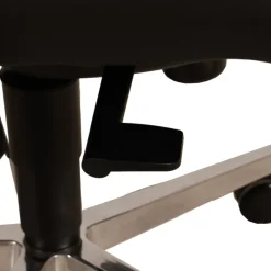 Chaise de bureau en cuir Noir Chief 300