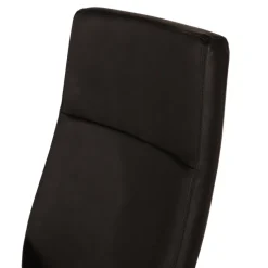 Chaise de bureau en cuir Noir Chief 300