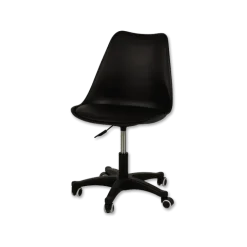 Chaise de bureau junior Bobi noir