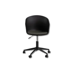 Chaise de bureau Moon noir